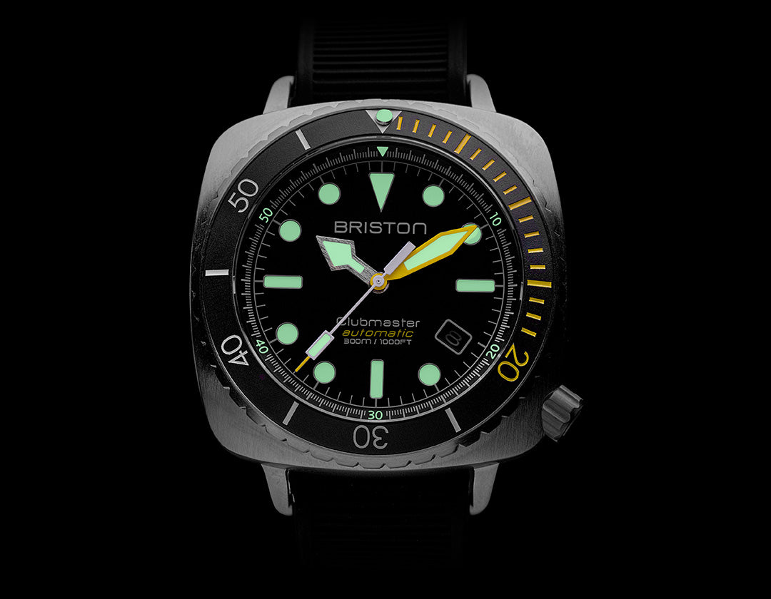 Clubmaster Diver Pro Acero - Amarillo