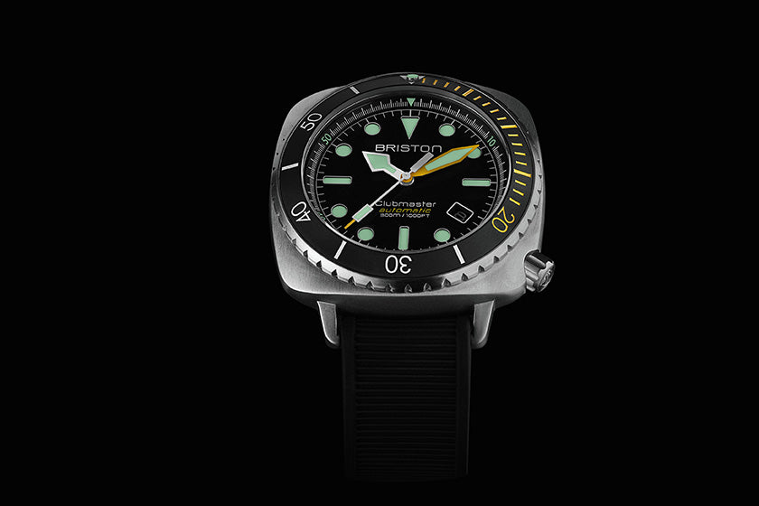 Clubmaster Diver Pro Acero - Amarillo