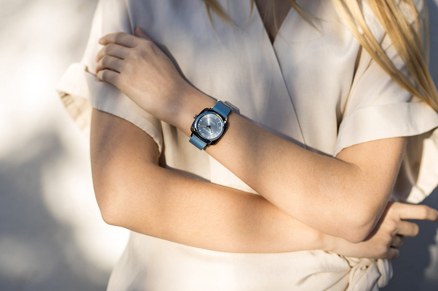 Clubmaster Chic - Azul Hielo - Plata