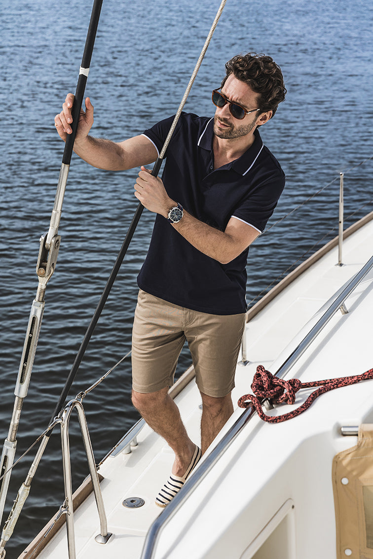 Clubmaster Outdoor Acero - Azul