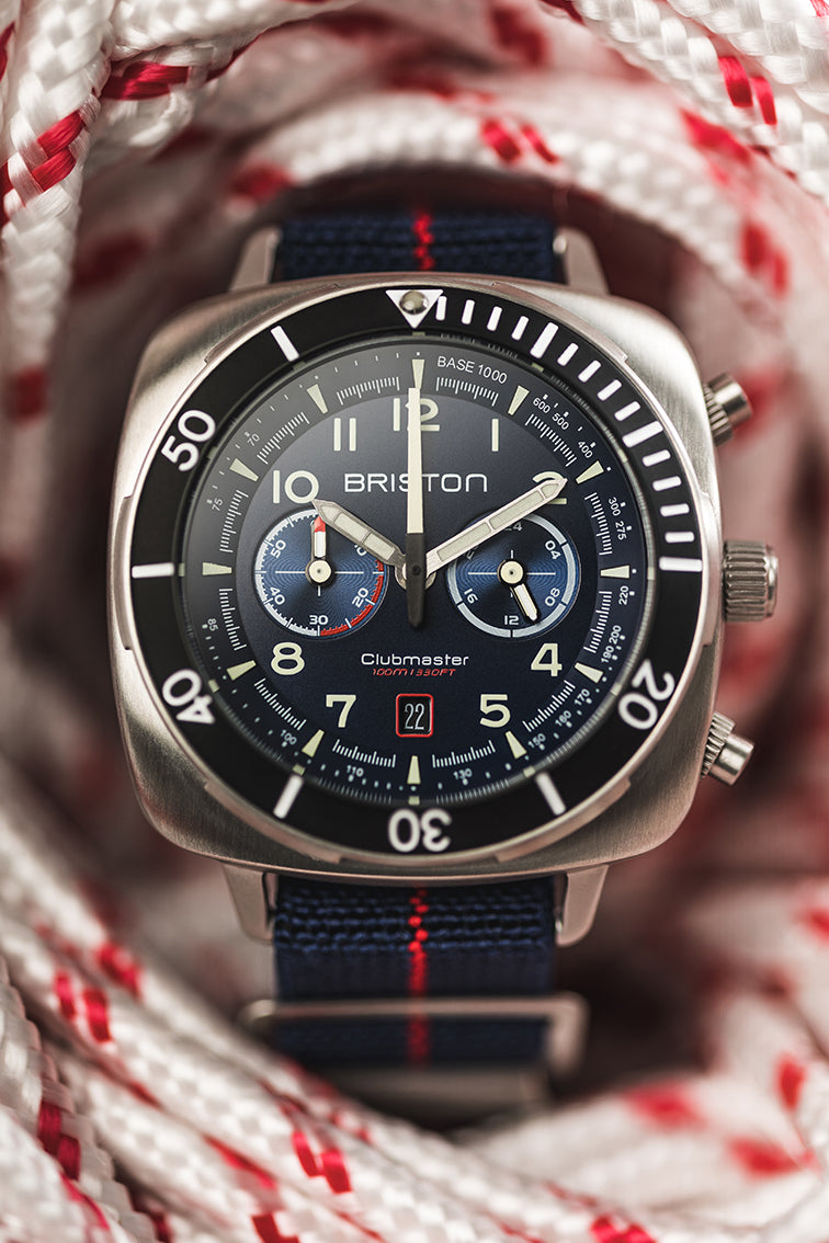 Clubmaster Outdoor Acero - Azul