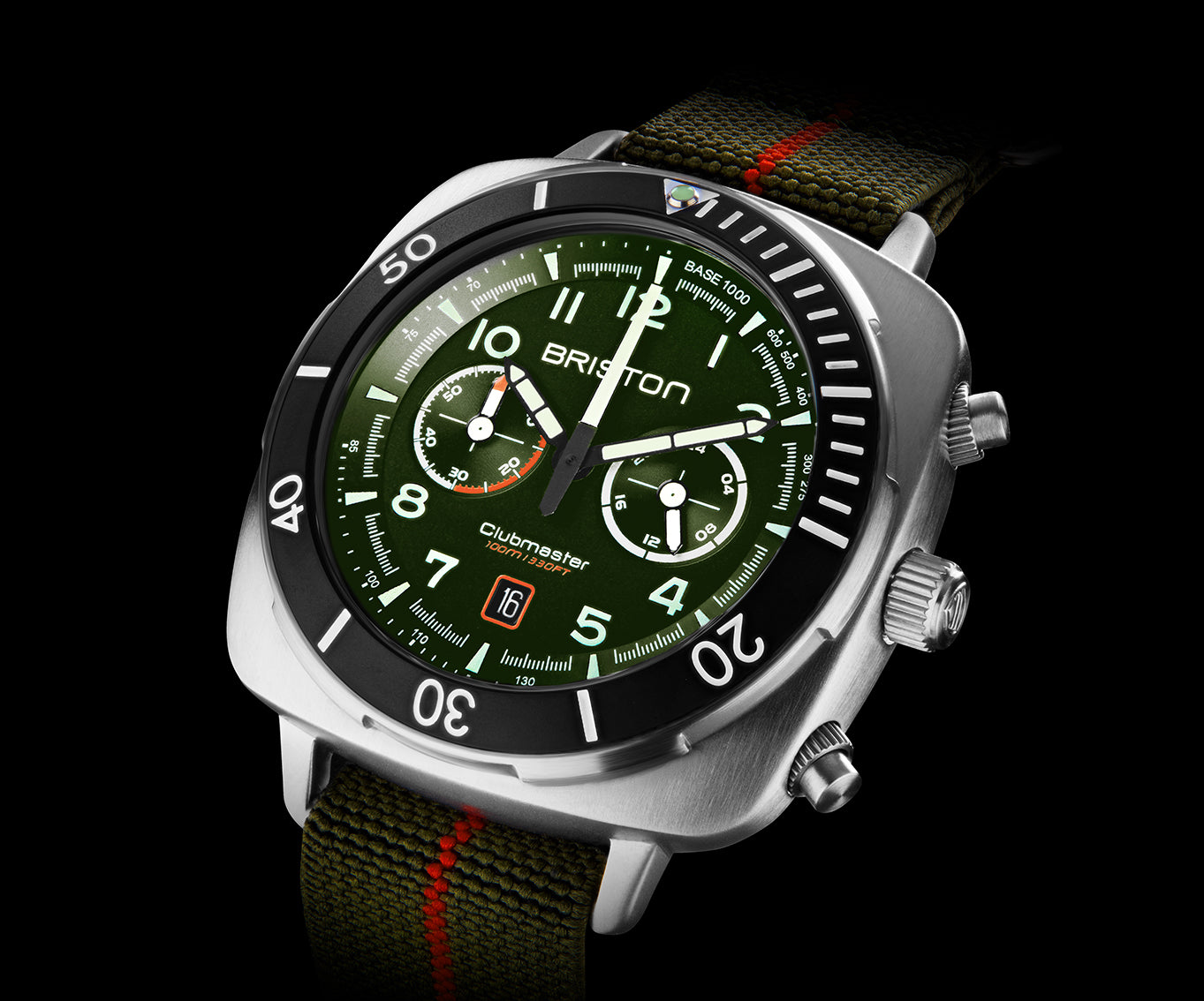 Clubmaster Outdoor Acero - Verde