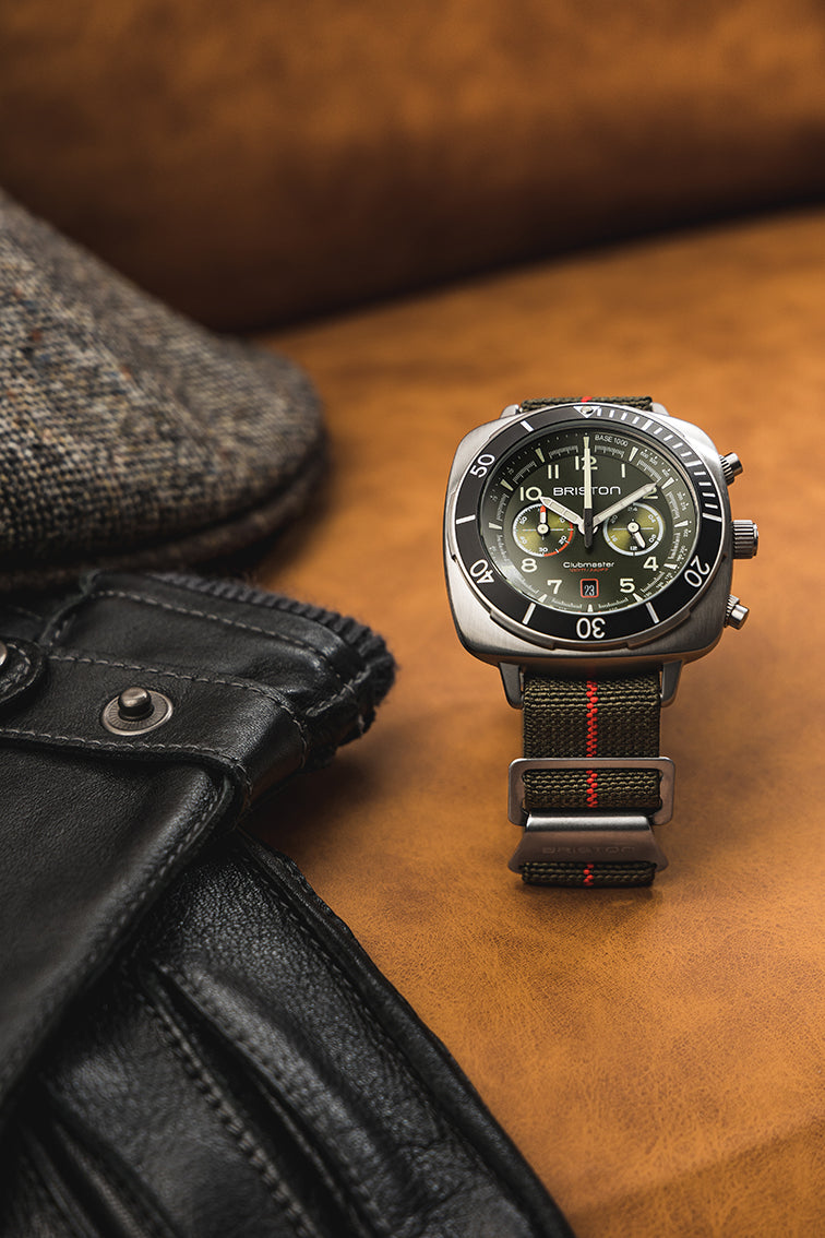 Clubmaster Outdoor Acero - Verde