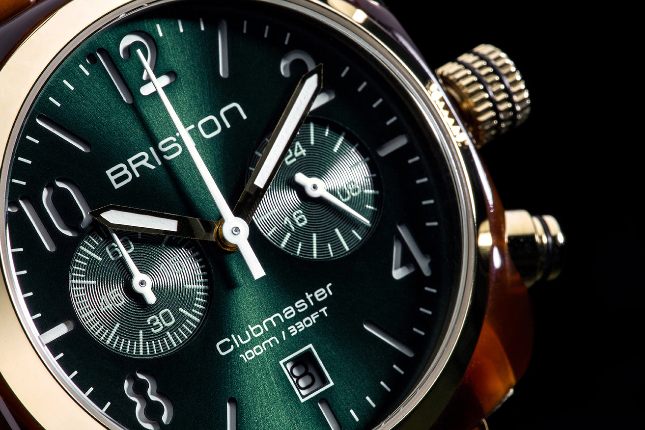 Clubmaster Classic Acetato - Verde - Oro