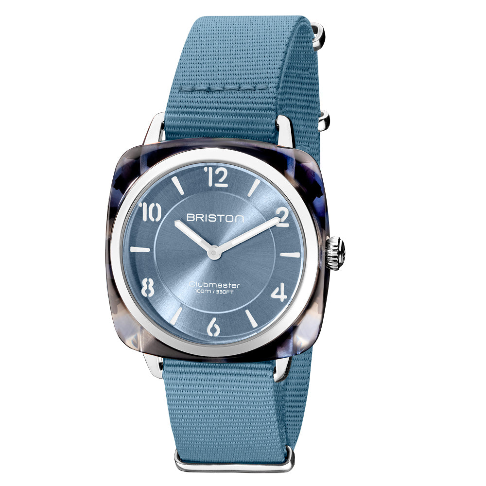 Clubmaster Chic - Azul Hielo - Plata