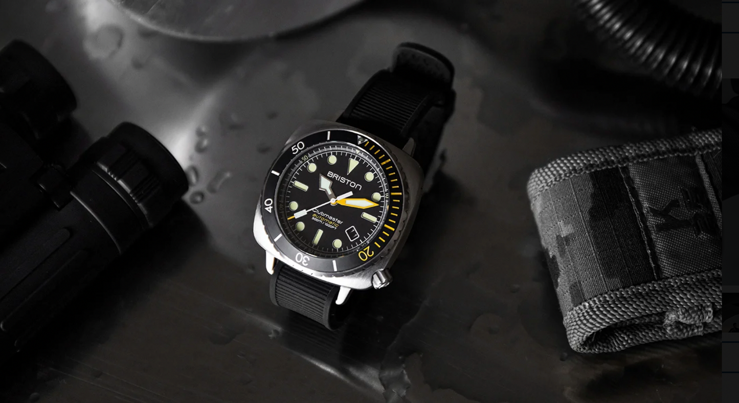 Clubmaster Diver Pro Acero - Amarillo