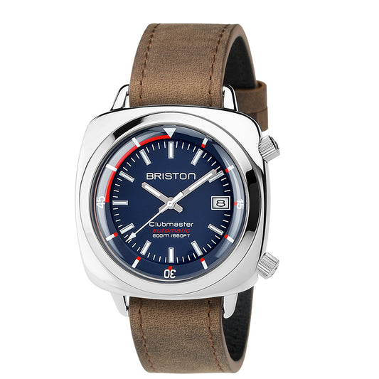 Clubmaster Diver Acero - Azul