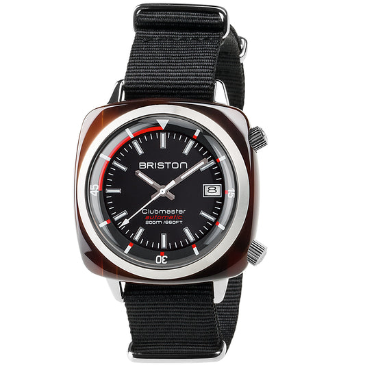 Clubmaster Diver Acetato - Negro