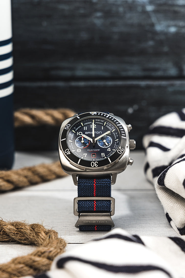 Clubmaster Outdoor Acero - Azul