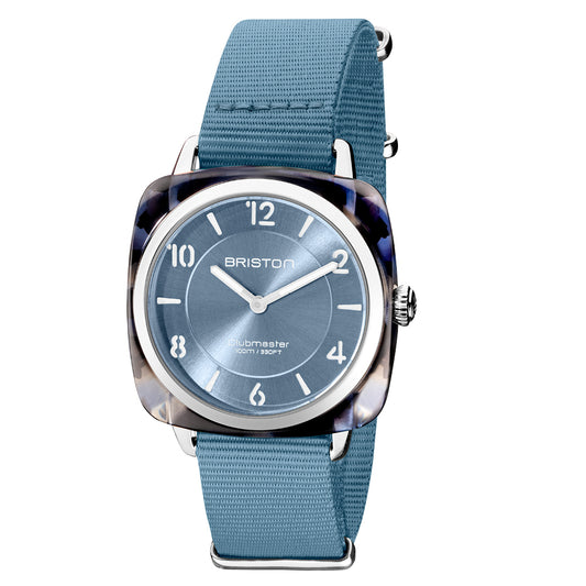 Clubmaster Chic - Azul Hielo - Plata